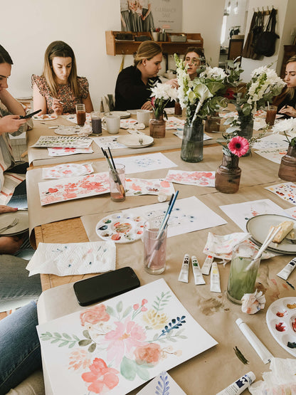 Floral Watercolour Workshop - 1 NOV