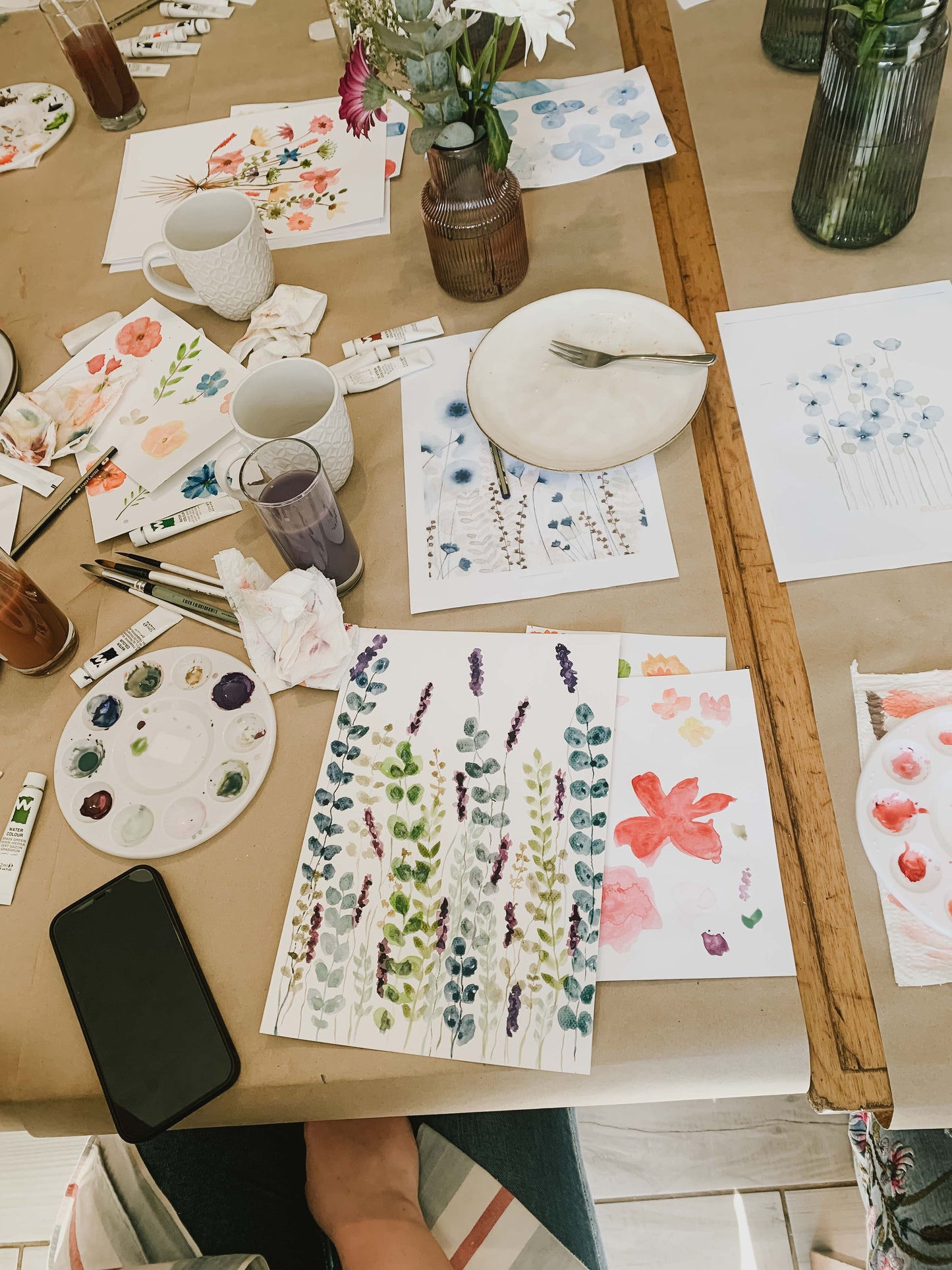 Floral Watercolour Workshop - 1 NOV