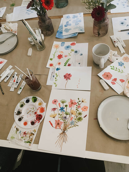 Floral Watercolour Workshop - 1 NOV